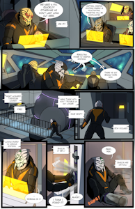 Commission - Turian action, pg4 by TheHades