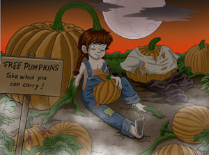 Pumpkinfield by Chica