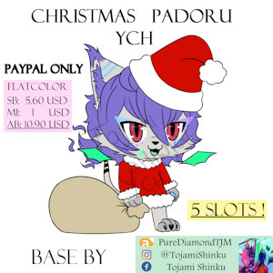 Christmas Padoru YCH by TojamiShinku