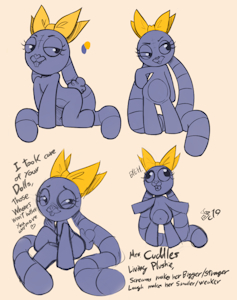 Mrs Cuddles doodles by VioletEchoes