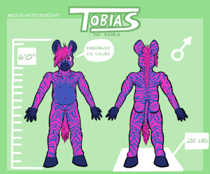 Tobias the Zebra by TobyRave