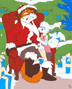 *YCH*_Santa huh?.. by Fuf