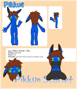 Pikkun Scarlet Character Sheet by AvaBun