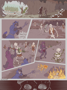 Skelefights (Comic Commission) by ToMatto3