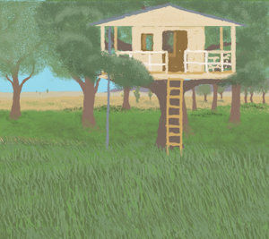 Tree House by moyomongoose