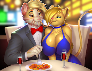 A Romantic Dinner by littledredre