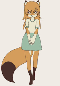 A foxy skirt by APervyDaddyBear