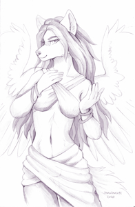 Angel by WereFox