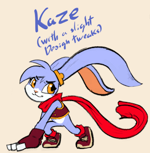 Kaze - Design tests by VioletEchoes