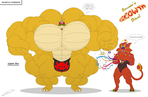 Bowser's GROWTH Drive! (MUSCLE) FINALE by Ziude