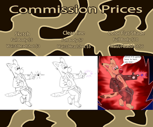 Commission Sheet by TazzWazzGoose