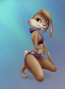 Bunny in Bikini by LolaBuns