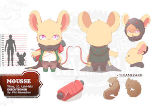 Mousse "the little mouse" by toruu90