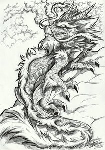 A chinese Dragon by Mimy92Sonadow
