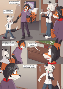 Teaching a lesson - Page 1 by RileyPup
