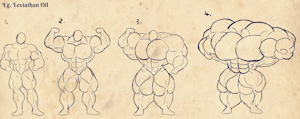 YCH - Muscle Growth Sequence by Jinksubus