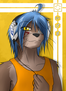 Fursona Profile by sarketch