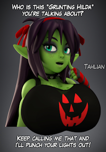 Goth Goblin Dark/Light by Tahlian