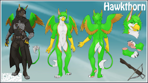 Hawkthorn Reference Sheet by ThatOneBirb