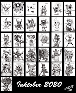 Inktober 2020 Collection by JoVeeAl