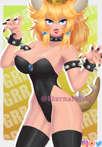 Bowsette by EternalRival