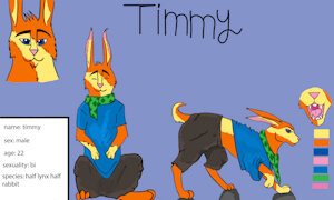 Timmy ref sheet sfw by fantasyhare