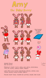 Amy The Baby Bunny's New Ref -By CoffeehoundJoe- by DanielMania123