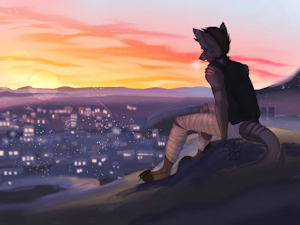 Watching the city by sexualdoggo