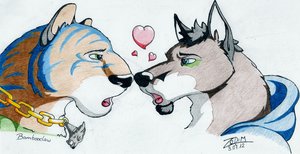 A lovely Couple by ZodimWolfclaw