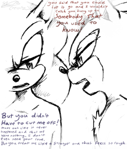 Somebody that i used to know_sonadow by soina