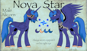 Reference of Nova by Solarwuff