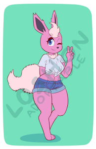 Flareon Adoptable (sold) by Loshon