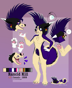 Rancid Kill reference sheet by sexualdoggo