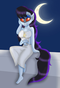 Lunette in a White Dress by KendraEevee