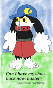 Barefoot Klonoa by TortureDragon