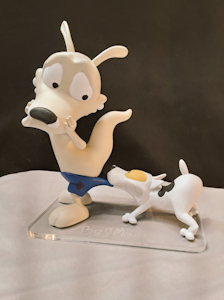 Rocko at the Beach: Maquette by BizyMouse
