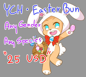 YCH - Easter Bun! by Vio023