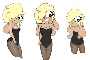 Bunny Suit Eriqa by SynfulArt