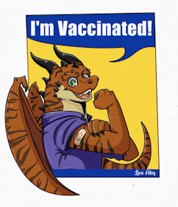I am vaccinated! by drakkor