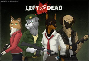 Left Fur Dead by EbonyFeline