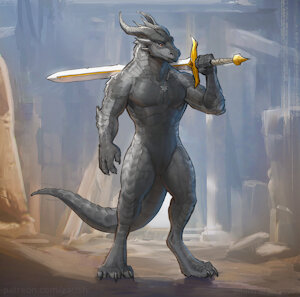 Dragon Warrior by Zaush