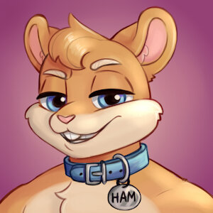 Smug hamster icon XD (commission) by CantandoPollas