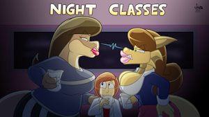 Night Classes - Title Card by JAMEArts