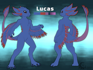 Lucas Avali reference sheet (by Vene) by Mewtwo