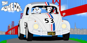 Dylan, Dolly and Herbie by IsraDalmatian101