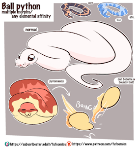 *Critter creation*_Ball python by Fuf