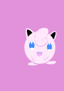 My first Jigglypuff drawing by BlackSkullkid50