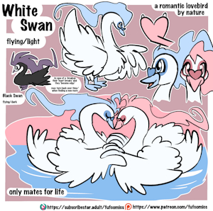 *Critter creation*_White/Black swan by Fuf