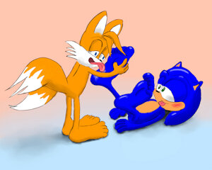 Sonic & Tails by Sqieker