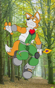 Fox McCloud by Howdidwegethere